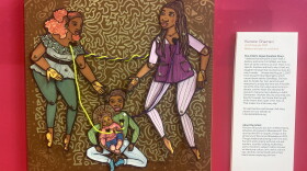 'A Gift Eternal' by artist Kierston Ghaznavi is one piece included in the new exhibit.