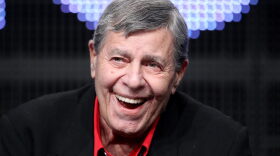 Jerry Lewis speaks at the Beverly Hilton Hotel on July 29, 2011 in Beverly Hills, Calif. (Frederick M. Brown/Getty Images)
