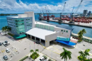The Port of Palm Beach’s cruise terminal, which opened in 2002.