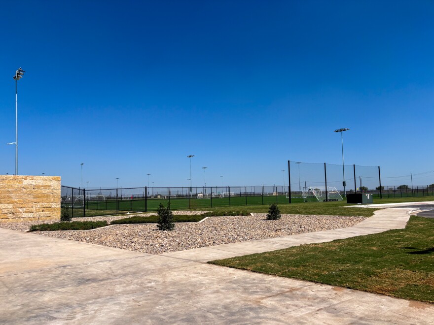 The East fields at the ROC. Four of the fields are turf, with the other six being grass, allowing for a plethora of options for outdoor activities. Photo by Josiah Wonnell.