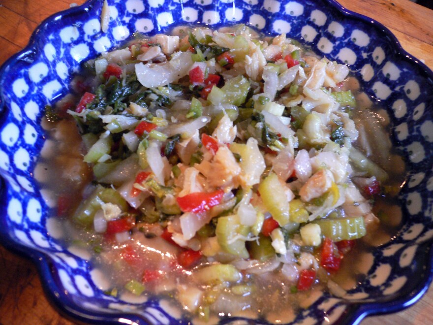Nina's Cruzan Pickled Salt Fish