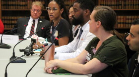 Dr. Indy Lane provides the Indiana Commission to Combat Drug Abuse an update on Community Health Network's CHOICE program.