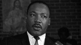Martin Luther King Junior speaking in Greenville, AL in 1965