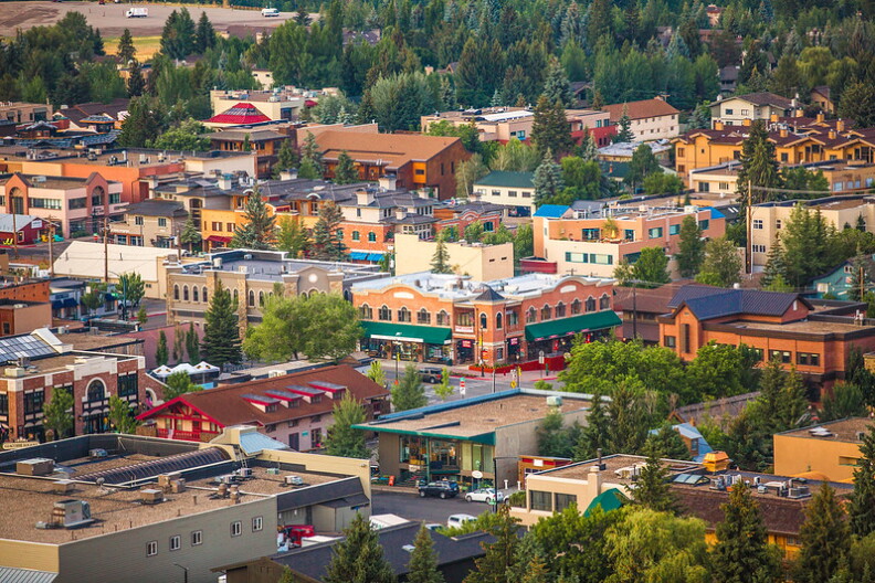 A photo of Sun Valley.