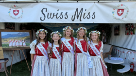 Swiss Miss Girls at Swiss Day's in Midway Utah