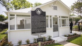 The exterior of the Juanita Craft Civil Rights House and Museum in South Dallas.