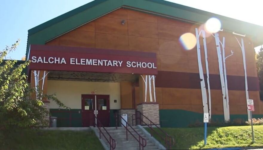 Salcha Elementary School in the Fairbanks North Star Borough School District is shown.