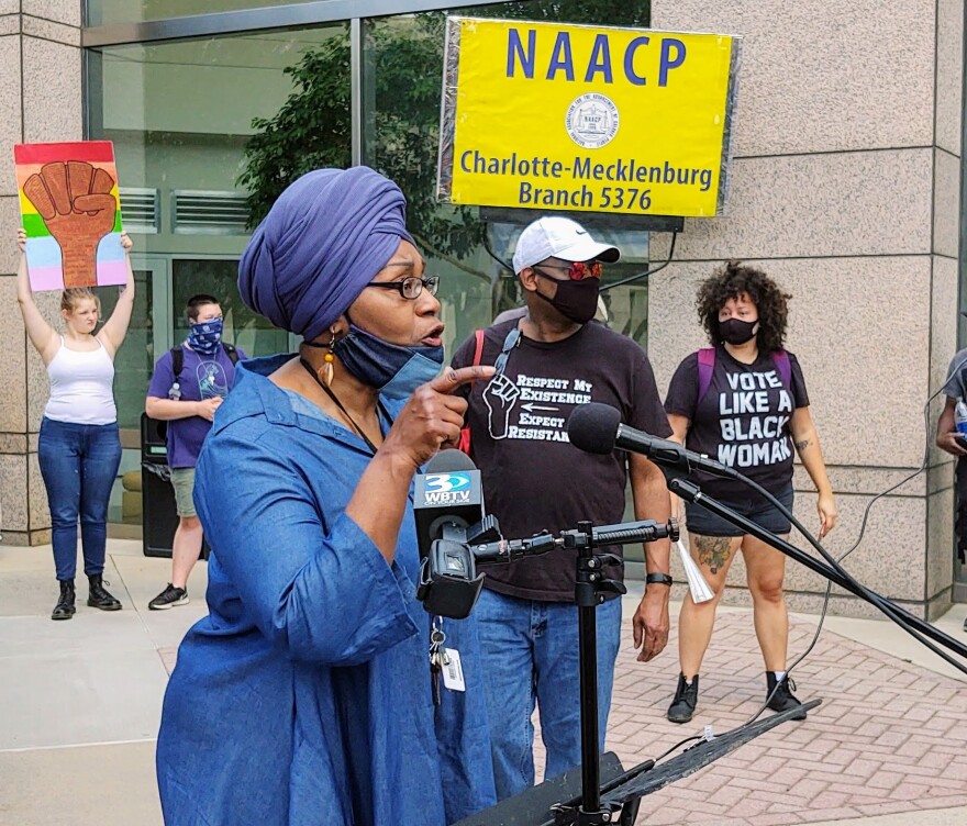 Charlotte NAACP leader Corine Mack