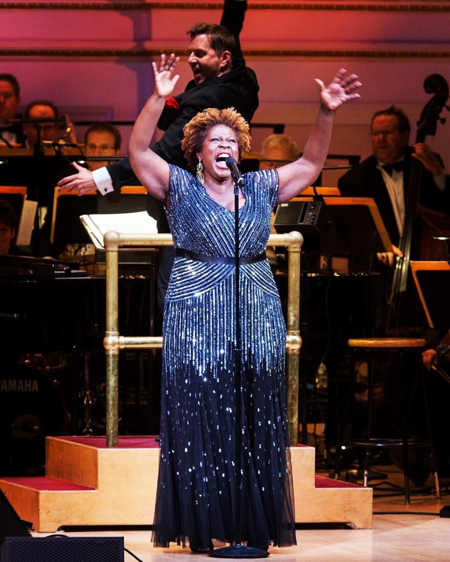 Capathia Jenkins at Carnegie Hall with the NY Pops, 2020