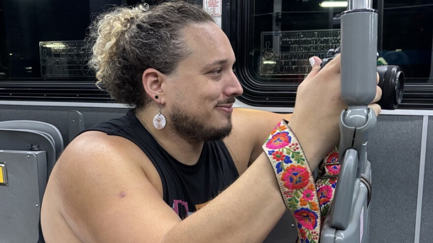 PONES dancer and photographer Casey JO Miller captures Ride with an Artist Day.