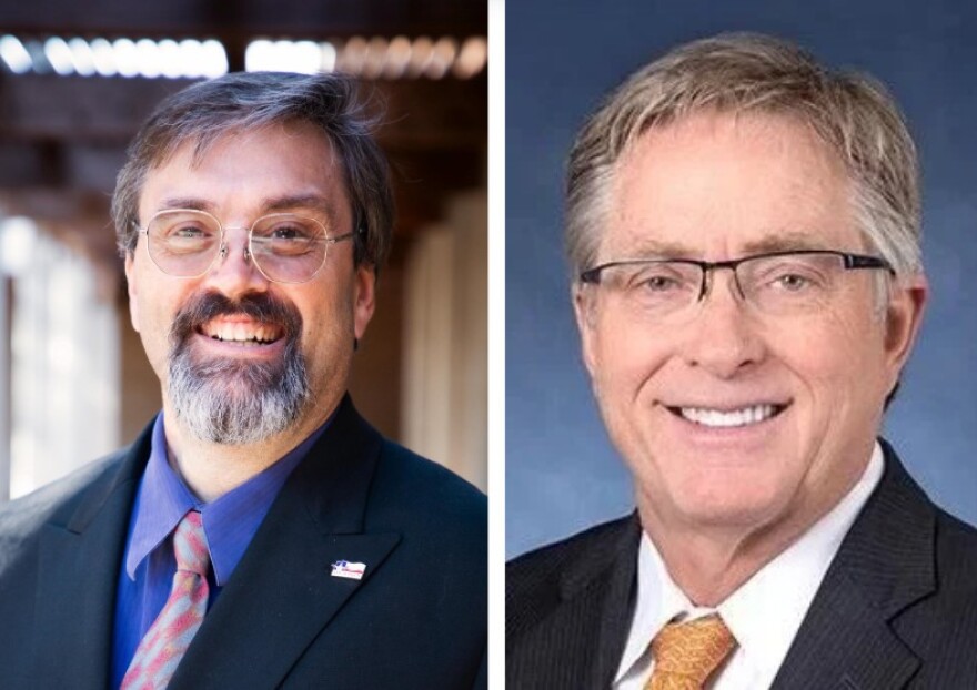 Brian Beck and Chris Watts appear headed for a runoff in Denton's mayoral race
