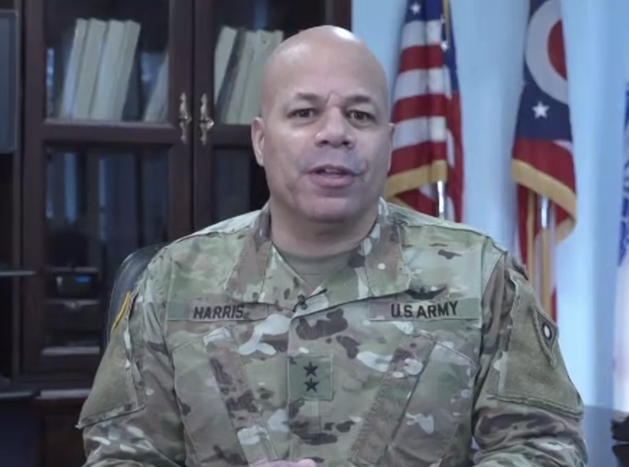 Major General John Harris Jr, Adjuctant General of Ohio
