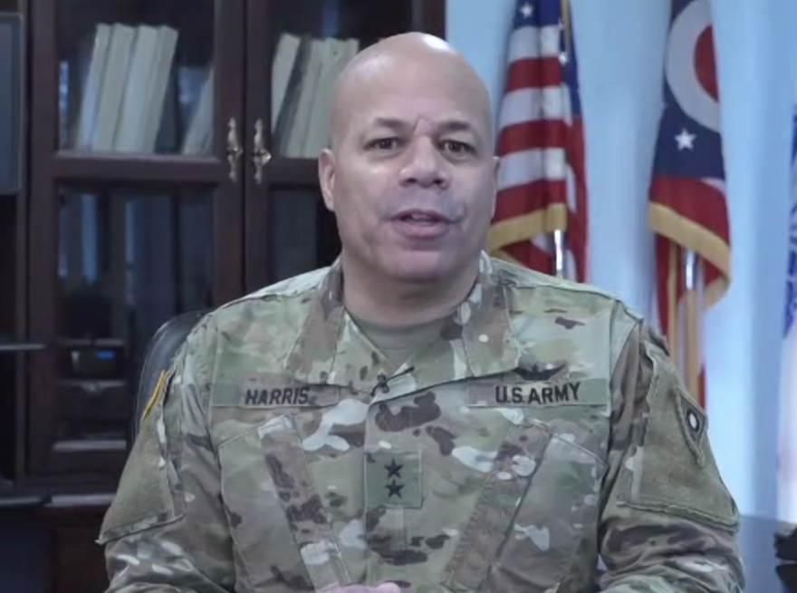  Major General John Harris Jr, Adjuctant General of Ohio