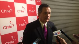Chilean Foreign Minister Roberto Ampuero at the ProChile Innovation Summit in Wynwood on Tuesday.