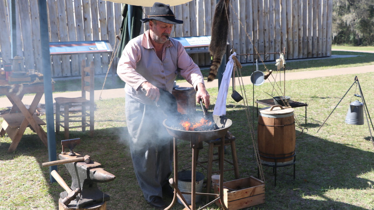 Fort King National Historic Landmark hosts Hammer In Blacksmithing Festival - Vimarsana News