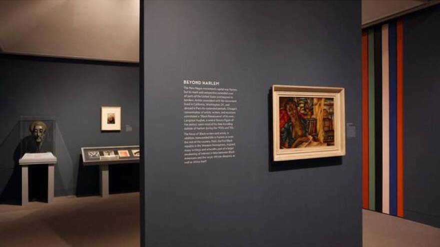 Pictured is one of the sections of the Silhouette exhibition inside The Wolfsonian - FIU on Wednesday, May 22, 2024, in Miami Beach, Florida.