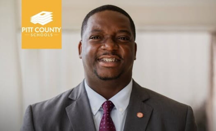 Wellcome Middle School principal Doctor Keith Neal was suspended with pay on Wednesday following his arrest on a misdemeanor stalking charge.