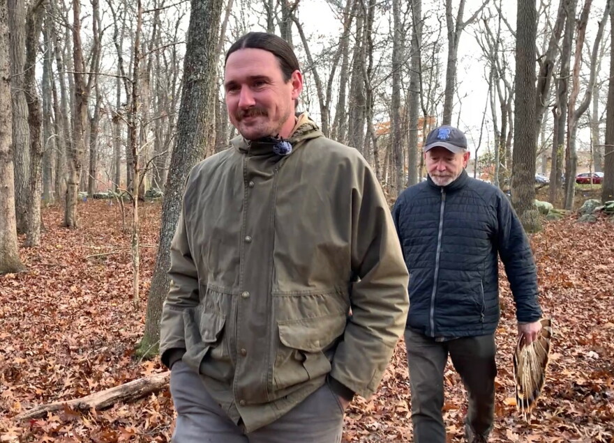 URI post-doc Dylan Bakner and professor Scott McWilliams are preparing to start the study in January.
