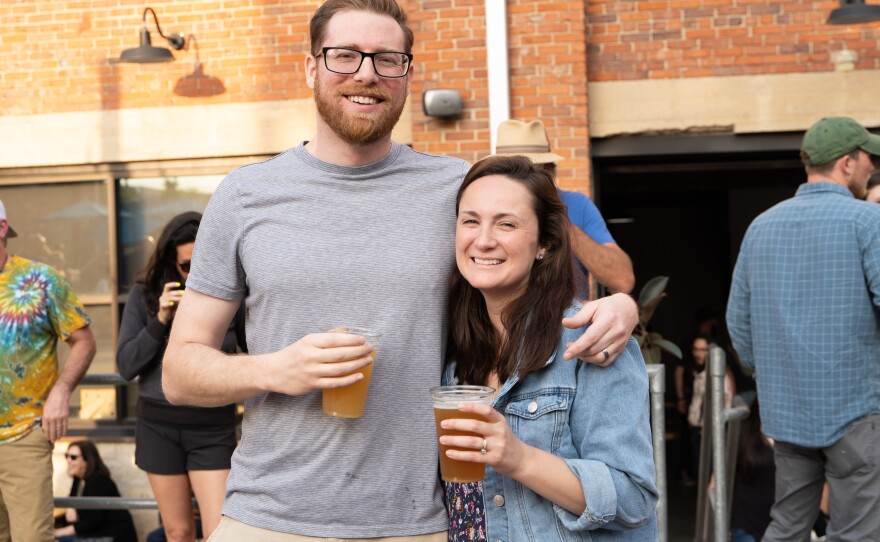 Attendees at IndieCraft on Friday, May 19, 2023 in Springfield, Ohio (Ruthie Herman for WYSO)