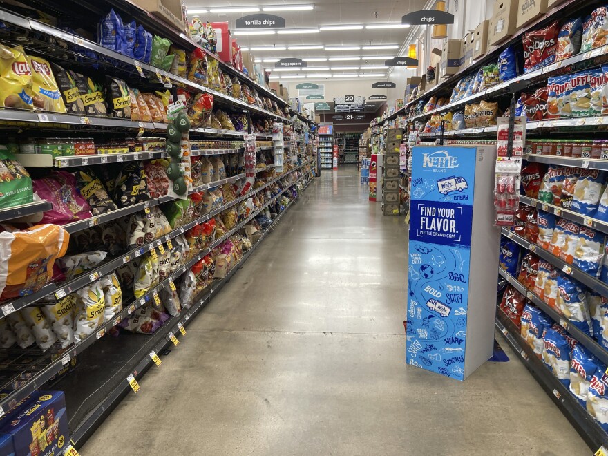 A new study examines the societal pressures on those who received federal Supplemental Nutrition Assistance Program benefits. (AP Photo/David Zalubowski, File)