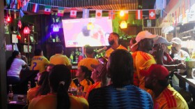 La Latin Bakery de Nashua fue el sitio predilecto para reunir a la comunidad colombiana y ver los partidos de la selección Colombia.