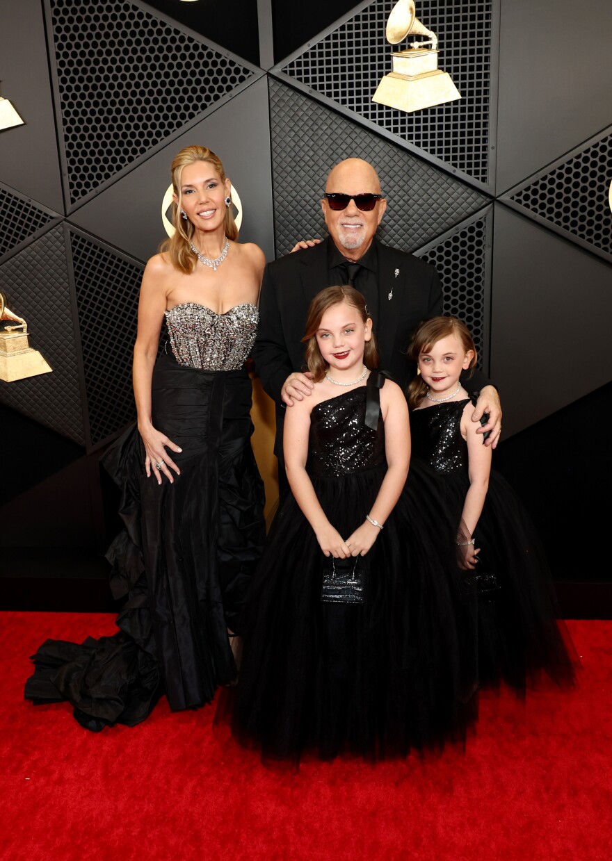 Alexis Roderick, Billy Joel, Della Joel and Remy Joel