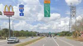 State transportation officials are moving ahead with plans to extend the northern end of the Florida Turnpike beyond where it now ends at Interstate 75 in Wildwood. (photo by: Google Maps/WUSF)