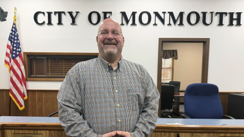 Monmouth City Administrator Lou Leone has been on the job since July 2026.