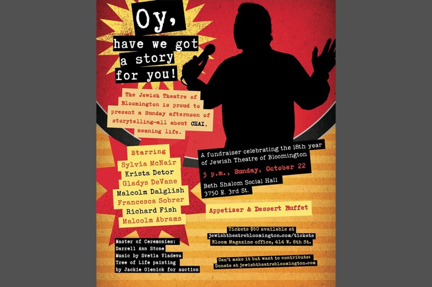 The Jewish Theatre of Bloomington's Storytelling Event is this Sunday