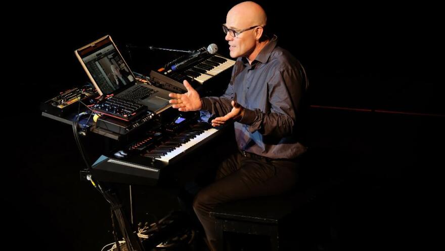 Thomas Dolby performing in 2018.