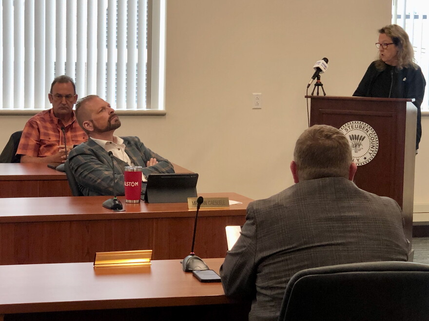 Constituents like Eva Turner from the town of Cameron spoke to the legislature in favor of keeping the 287(g) agreements in place and allowing law en