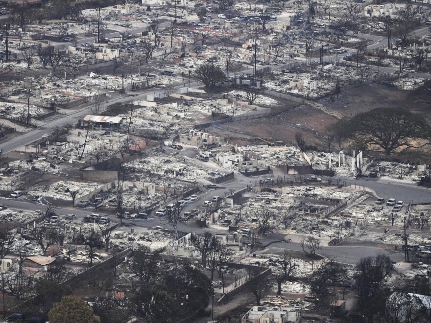 The origins of the fire that wiped out Lahaina remain unknown, but local residents say they suspect a snapped power line may have been the cause.