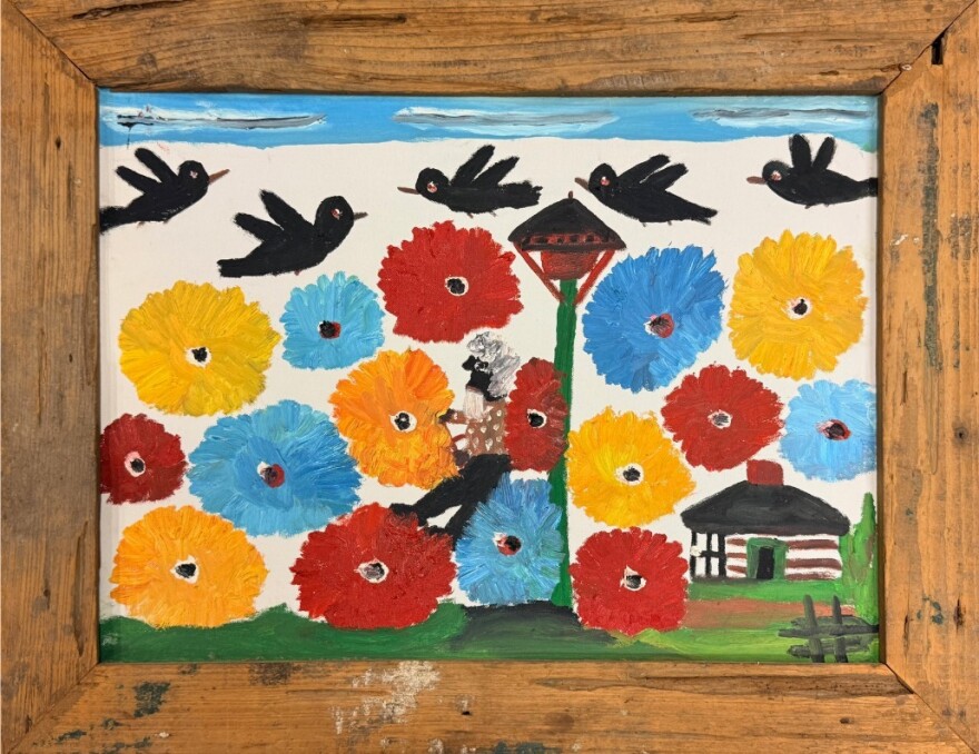 Uncle Tom's Garden by Clementine Hunter. Hunter, born in 1887 on a Louisiana plantation, didn t begin painting until she was about 50 years old.