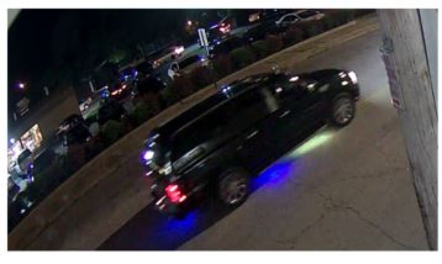 photo of suspect black SUV