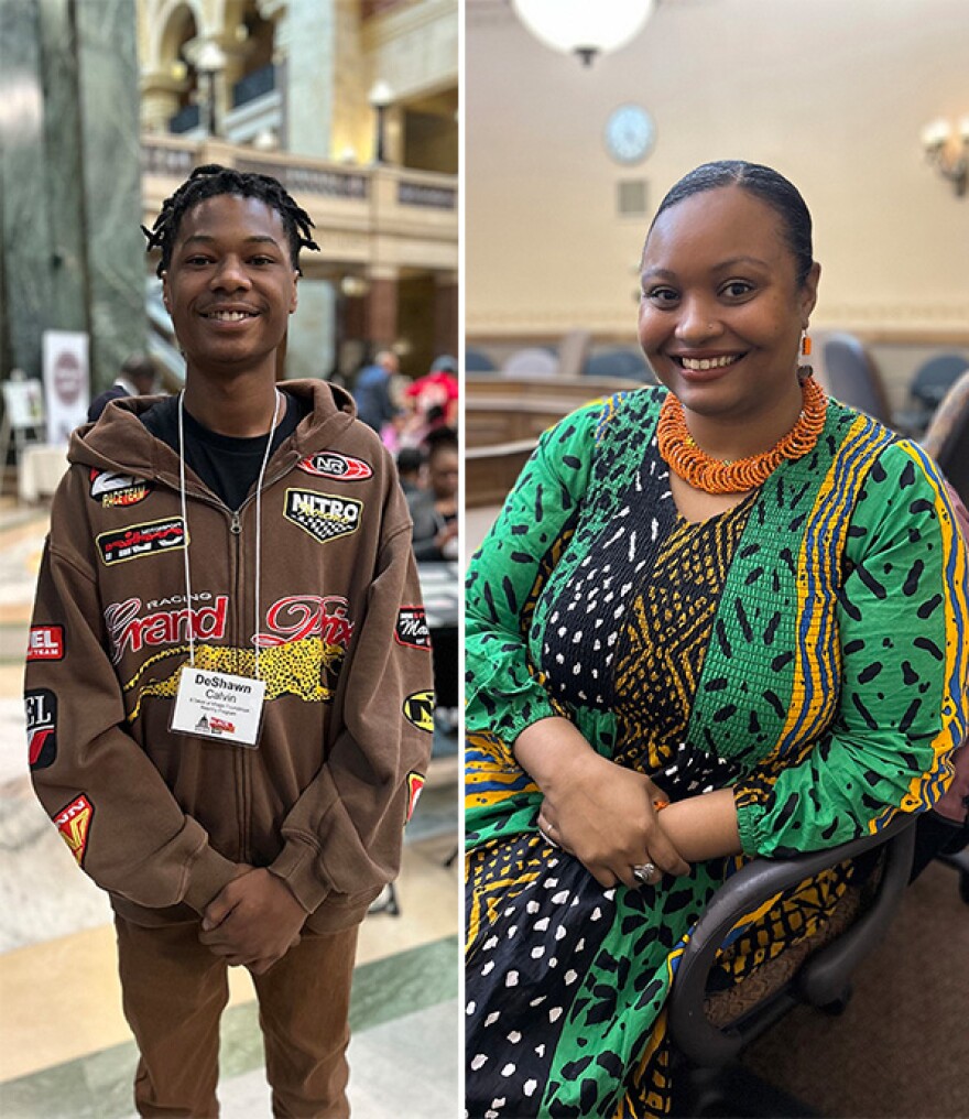 DeShawn Calvin and Maia Pearson