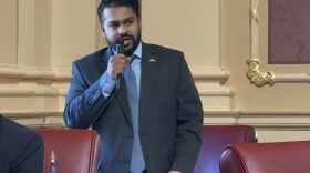 The bill to ban the sale of assault-style weapons was introduced by Senator Saddam Salim, a Democrat from Fairfax County.