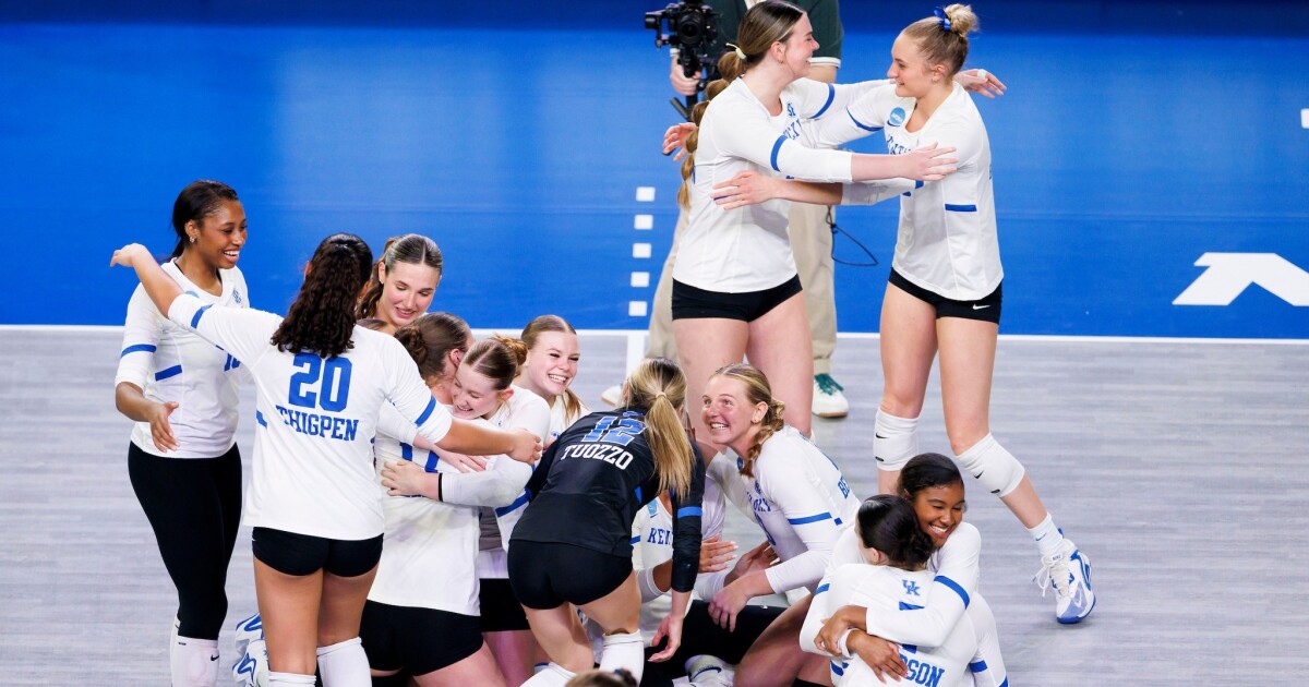 Kentucky Volleyball punches ticket to Final Four with sweep of Creighton
