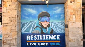 The Live Like Sam mural at Park City Mountain was created as part of the Summit County Mural Project. The project was completed in October 2026.