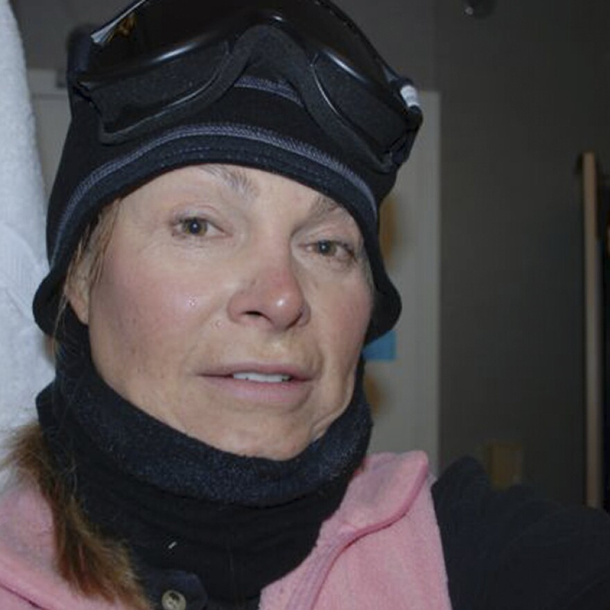 <p>Renee-Nicole Douceur in October 2010, in Antarctica. </p>
