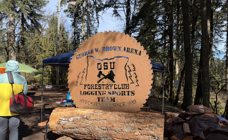 The Spring Thaw takes place at George W. Brown Logging Sports Arena in Peavy Arboretum, Feb. 27, 2026.