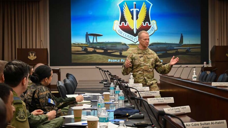 Air Force Gen. Mark Kelly, commander of Air Combat Command, at Langley-Eustis. Feb. 28, 2023 (Department of Defense)