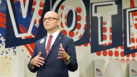 Idaho Secretary of State Phil McGrane