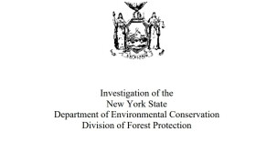 The cover of the New York State Inspector General's report