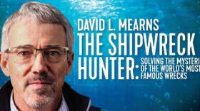'Shipwreck Hunter' David Mearns, a USF College of Marine Science, recently spoke about his experiences 