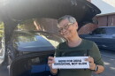 Cindy Ryan stands behind her 2025 Tesla Model 3 in Reno, Nevada, on Sept. 29, 2026.