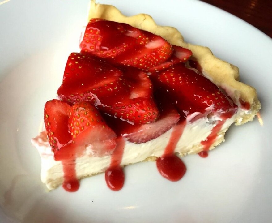 Strawberry Cream Pie