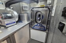 A device in the Crime Gun Intelligence Mobile Command Center allows deputies to safely fire a weapon in order to obtain a spent shell casing. The marks on that casing are then analyzed using computers in the mobile center to find matches in the ATF's database.