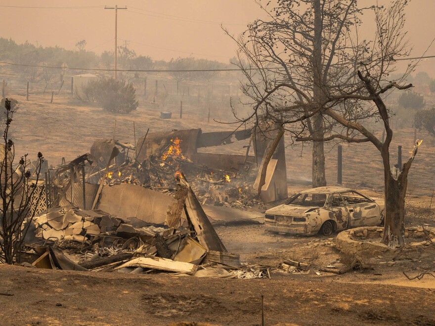 California's wildfires have had devastating impacts on communities, but elsewhere, they've potentially benefitted some ecosystems.