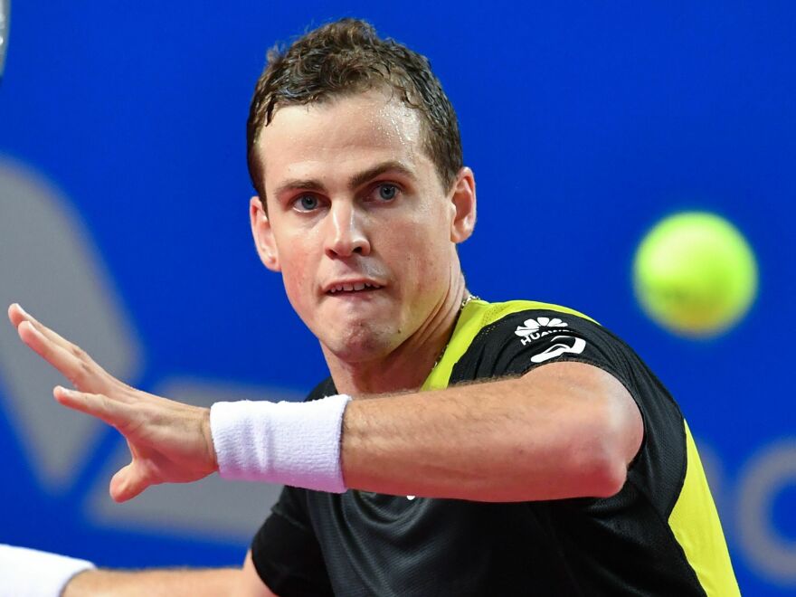 Canada's Vasek Pospisil is a co-founder of the Professional Tennis Players Association, a players advocacy group. He says problems with tennis balls used on tour are linked to wrist, elbow and shoulder injuries among players.