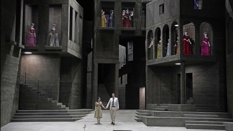 A scene from the Metropolitan Opera's production of Mozart's Don Giovanni